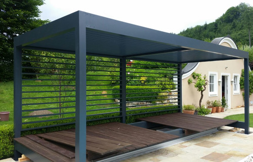 Vordächer, Überdachungen und Pergolen : Stahl & Alu GmbH